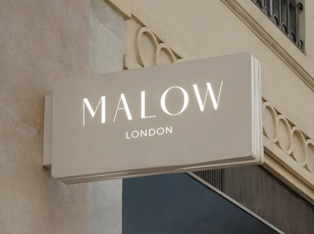 Malow London project — Submarks and brand application
